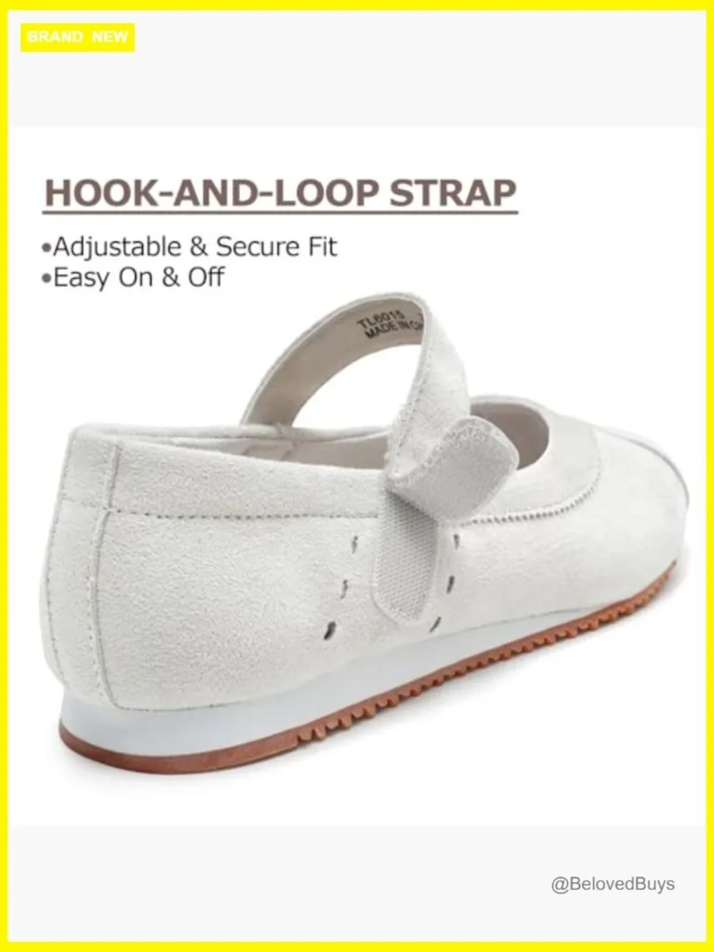 Mary Jane Flats Slip On Sneakers Comfortable Walking Shoes Work Retro